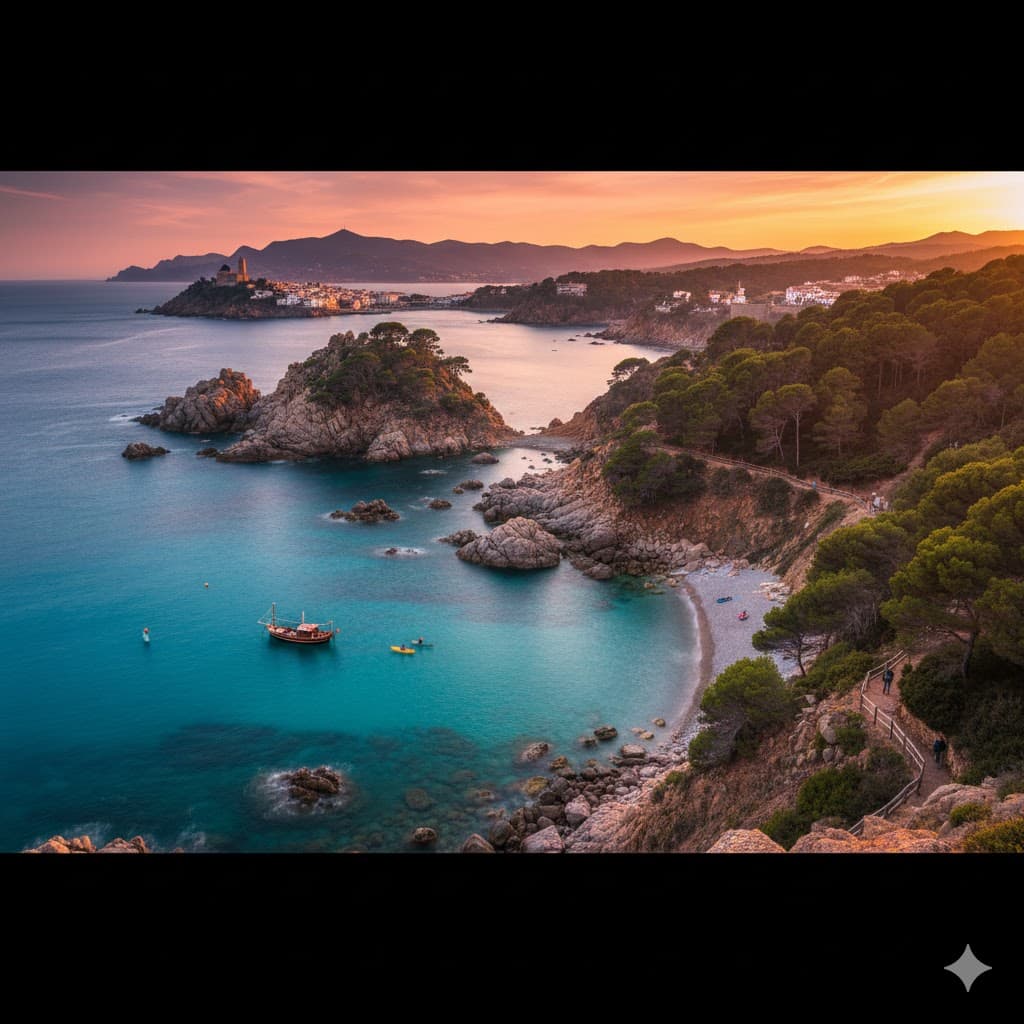 Costa Brava Coastline